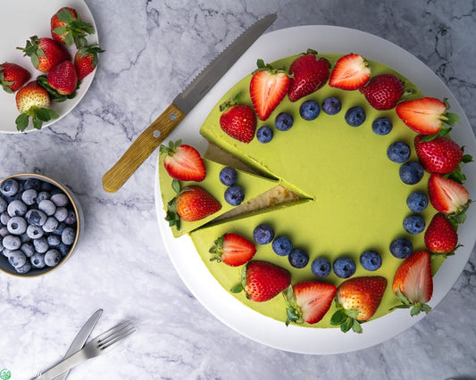 Matcha Cheesecake (No Requiere Horno)